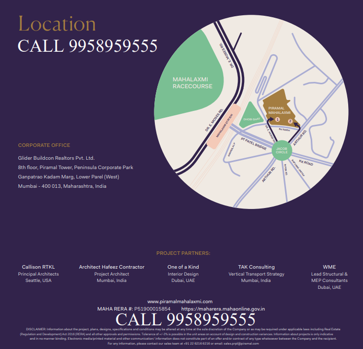 Piramal Mahalaxmi Mumbai project location Call 9958959555 Piramal Mahalaxmi Mumbai project location Call 9958959555